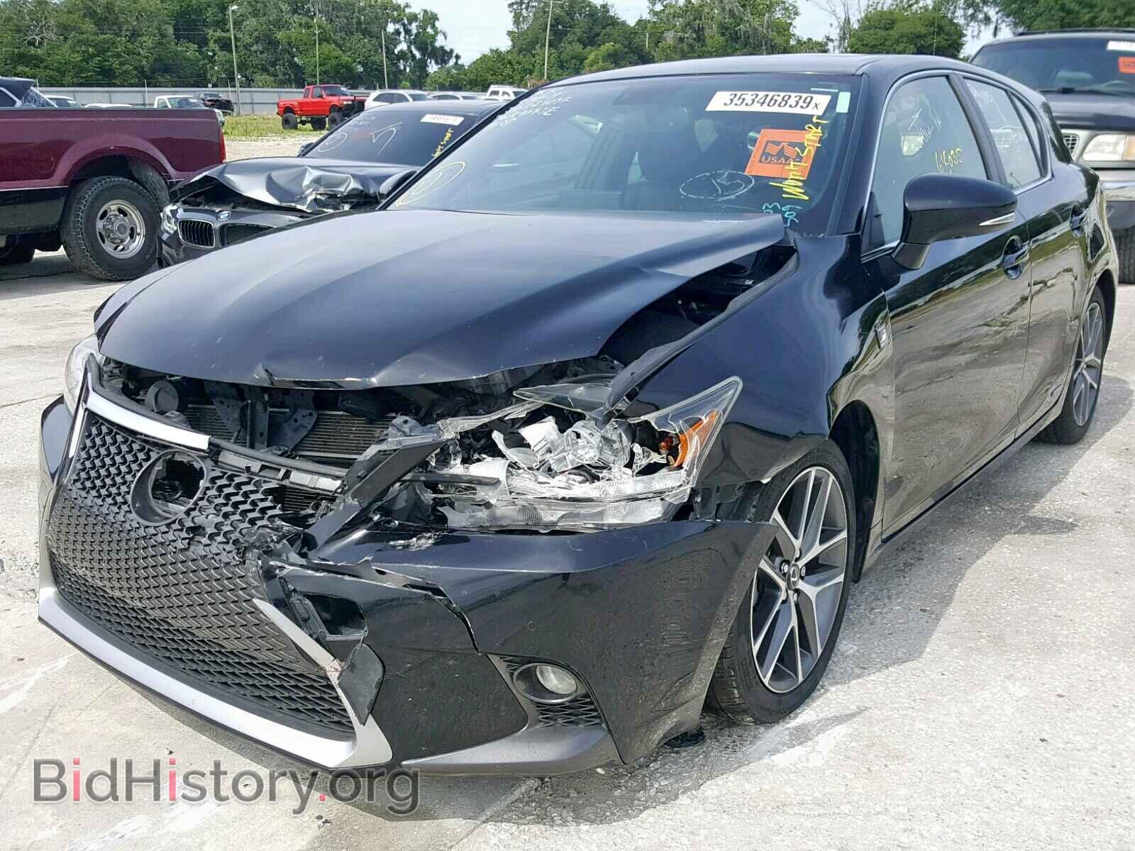 2014 LEXUS CT 200 - VIN: JTHKD5BH0E2203509 - Фото 2