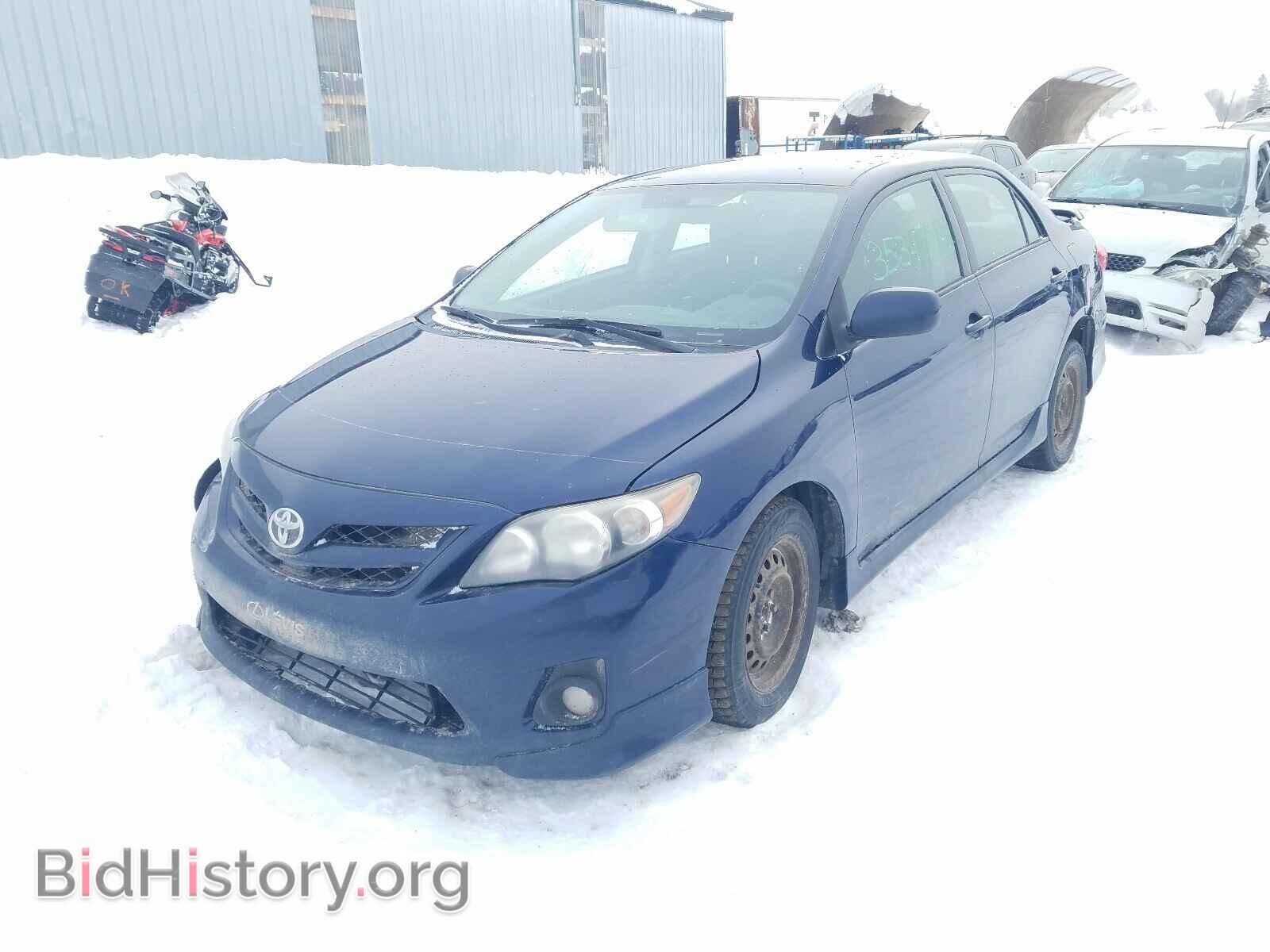 2011 TOYOTA COROLLA - VIN: 2T1BU4EE5BC635376 - Фото 2