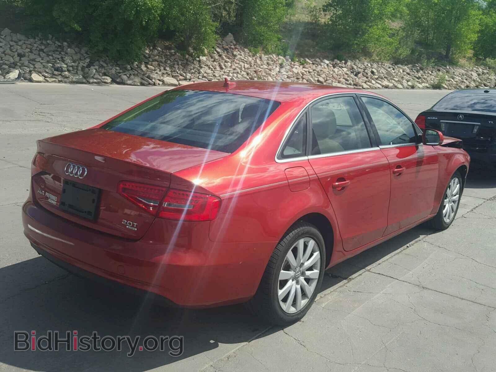 2013 AUDI A4 - VIN: WAUBFAFL2DN024076 - Фото 4