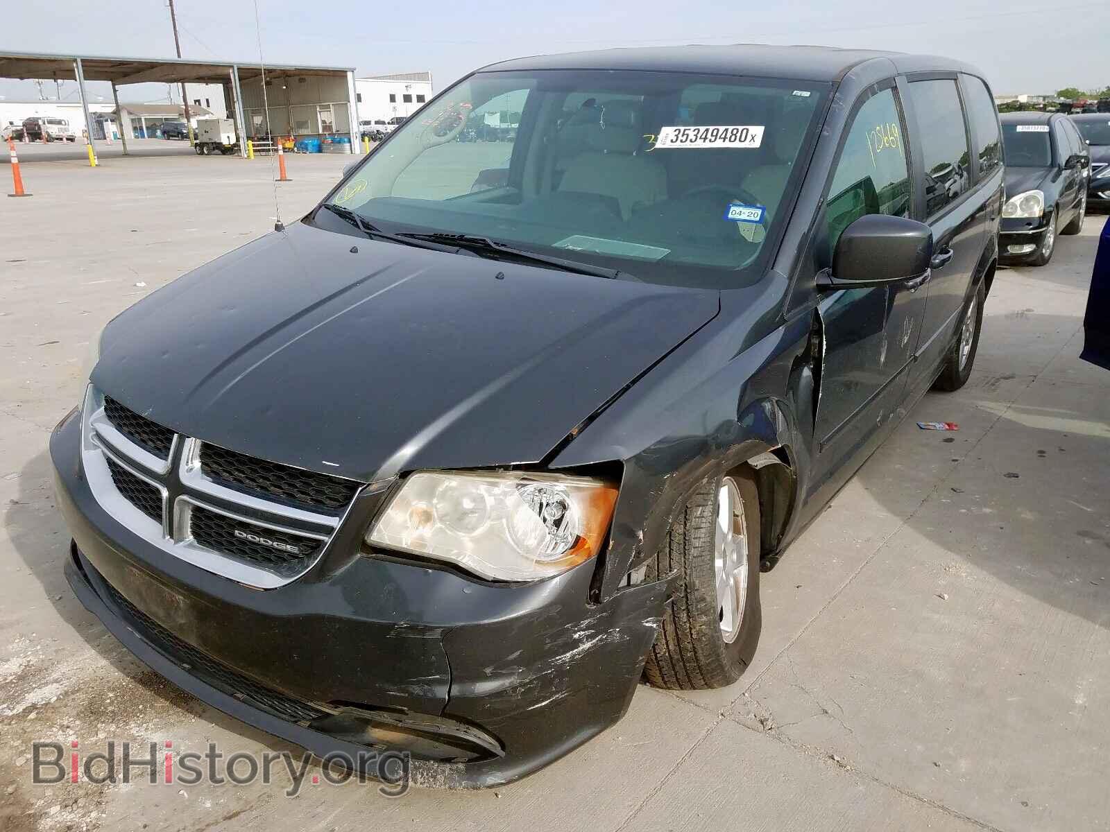 2011 DODGE CARAVAN - VIN: 2D4RN3DG1BR748995 - Фото 2