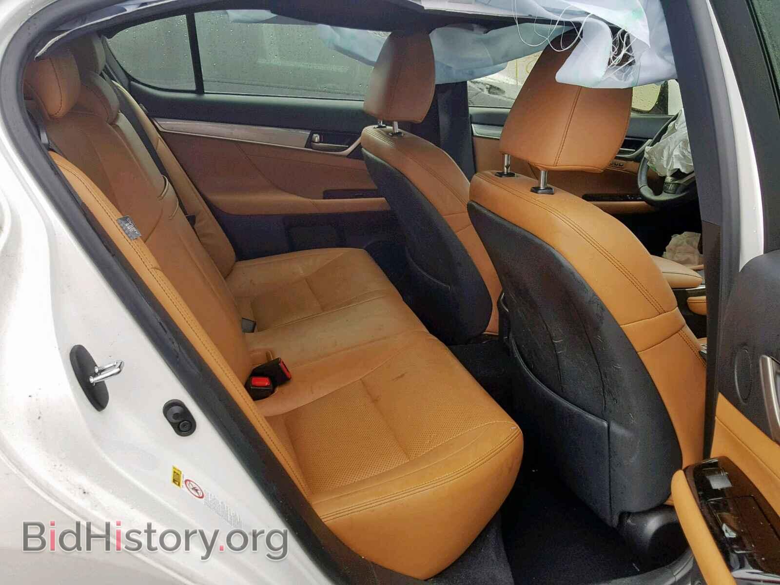 2013 LEXUS GS350 - VIN: JTHBE1BL6D5014645 - Фото 6