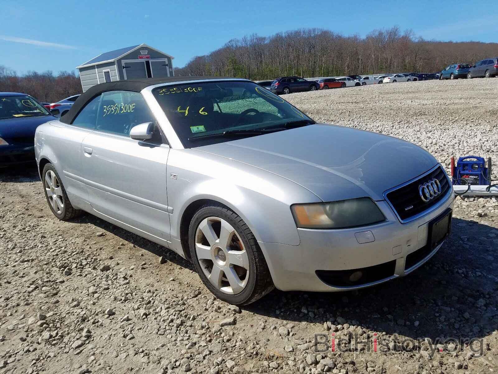 Photo WAUDT48HX4K025036 - AUDI A4 2004