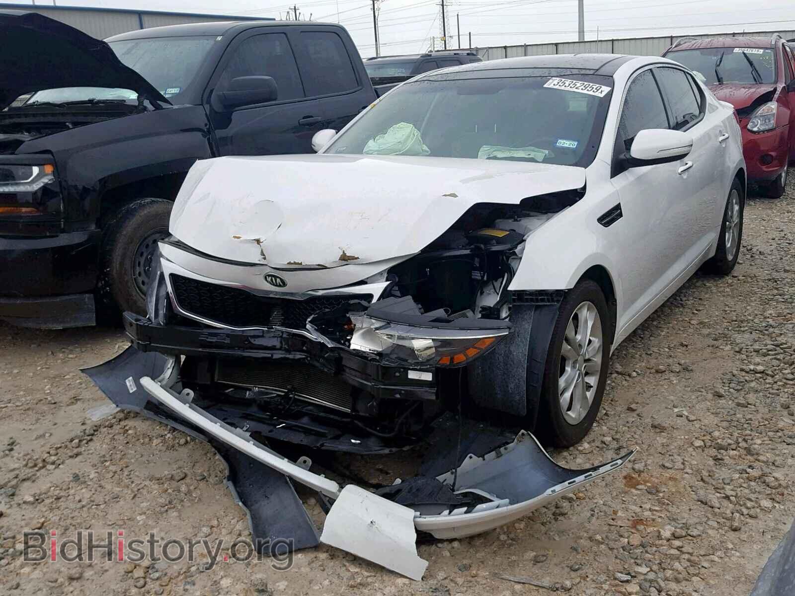 2013 KIA OPTIMA EX - VIN: 5XXGN4A72DG167628 - Фото 2
