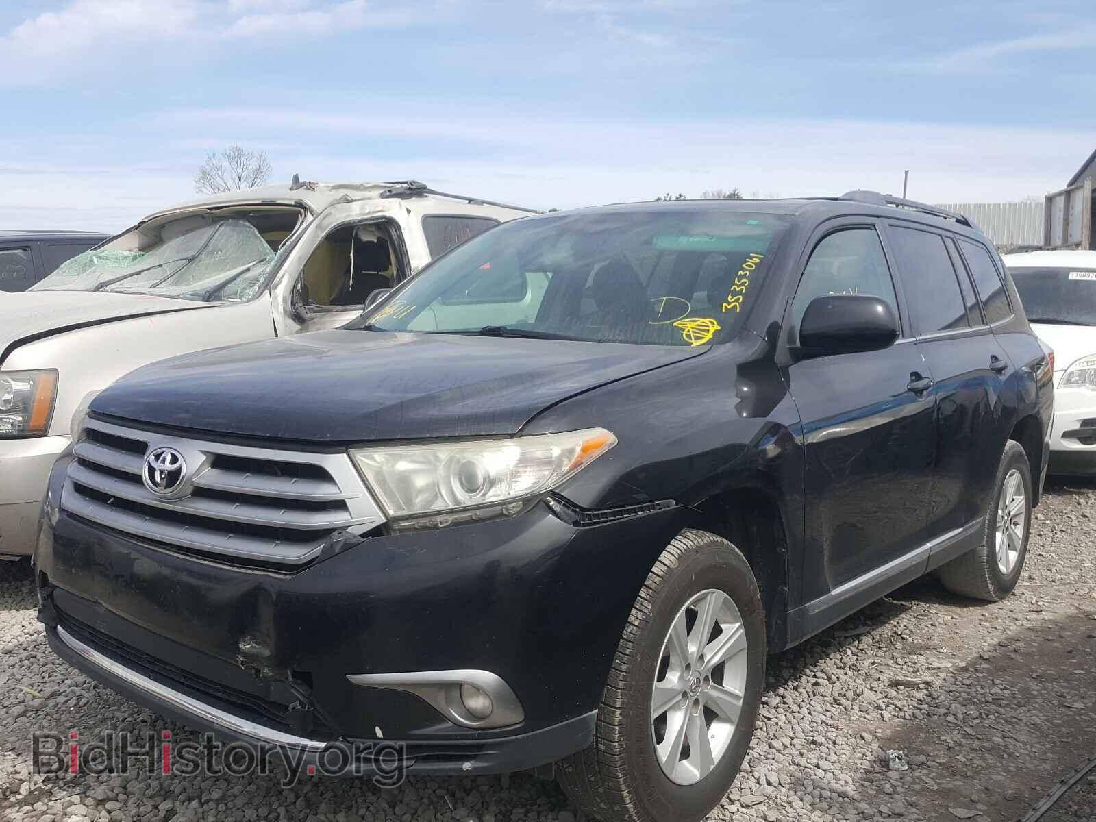 2011 TOYOTA HIGHLANDER - VIN: 5TDBK3EH2BS042866 - Фото 2