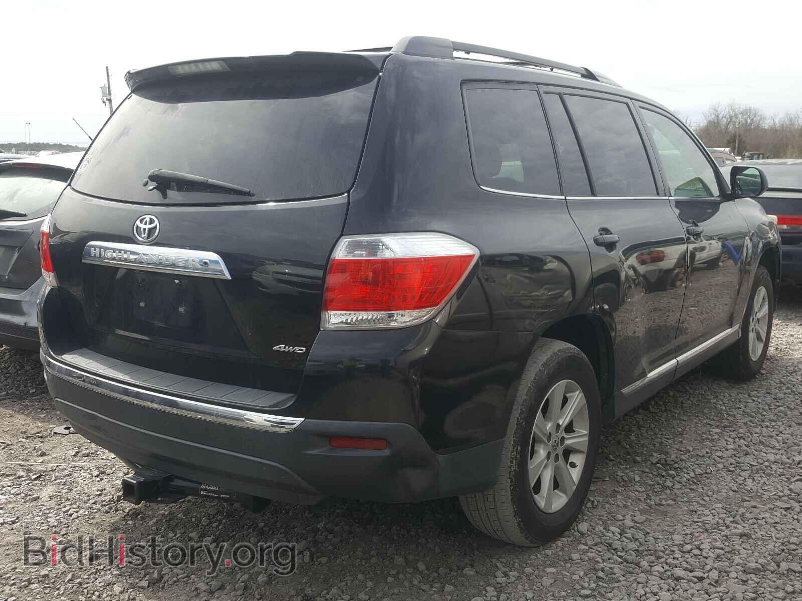 2011 TOYOTA HIGHLANDER - VIN: 5TDBK3EH2BS042866 - Фото 4