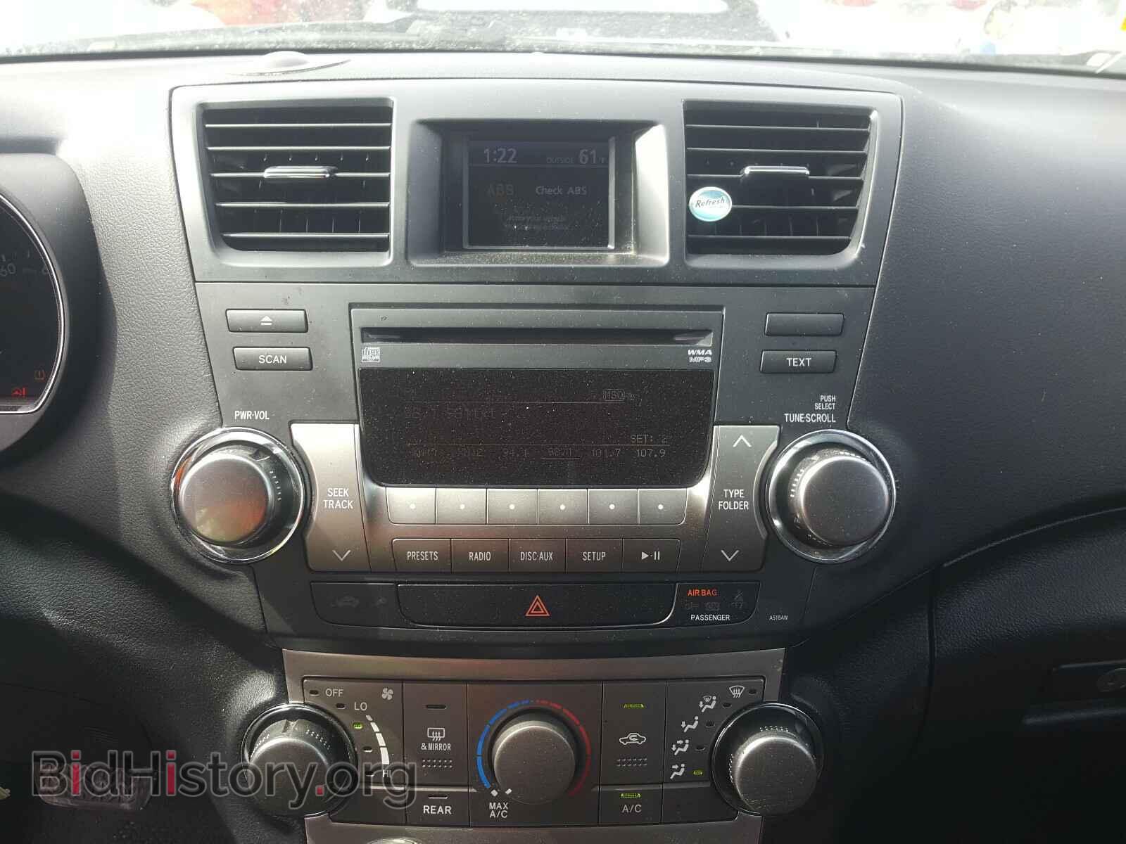 2011 TOYOTA HIGHLANDER - VIN: 5TDBK3EH2BS042866 - Фото 9