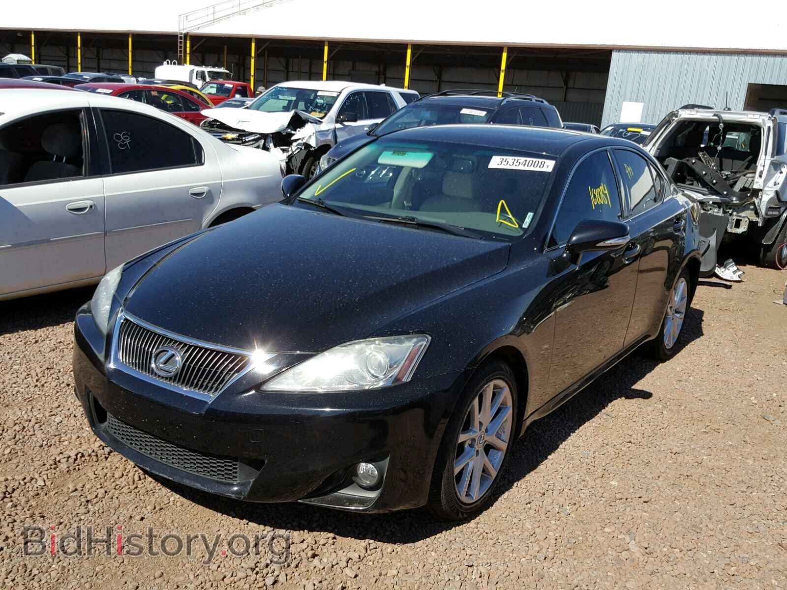 2012 LEXUS IS250 - VIN: JTHBF5C28C5175085 - Фото 2