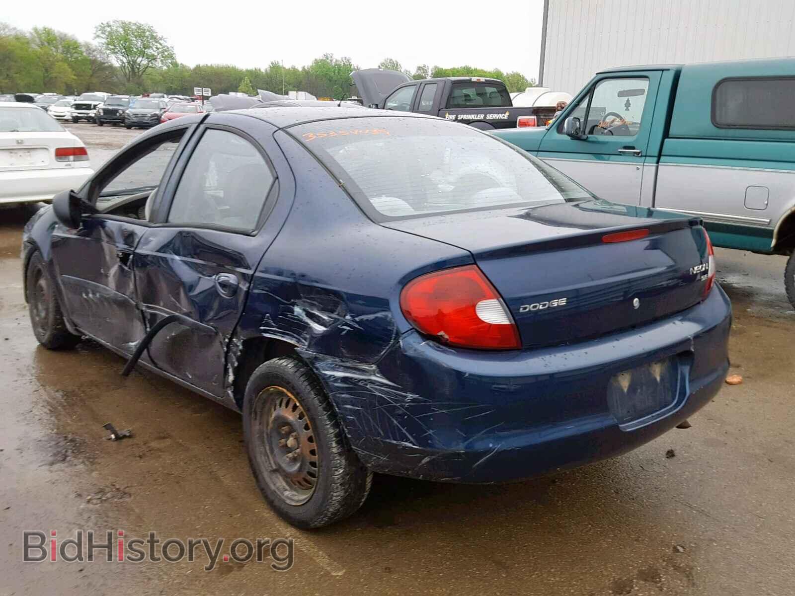 2002 DODGE NEON - VIN: 1B3AS46C92D607650 - Фото 3