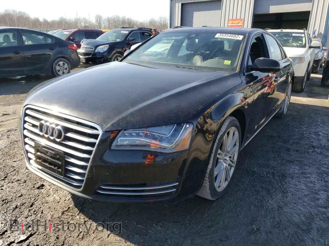 2013 AUDI A8 - VIN: WAUA2AFD9DN016024 - Фото 2