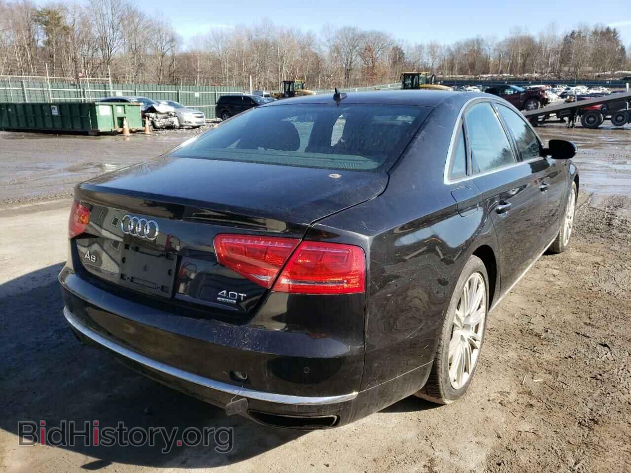 2013 AUDI A8 - VIN: WAUA2AFD9DN016024 - Фото 4