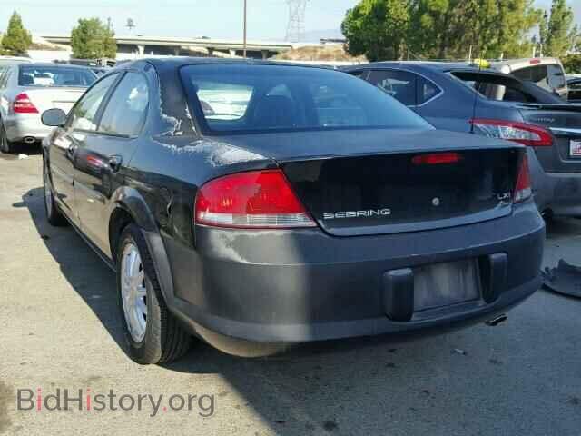 2001 CHRYSLER SEBRING - VIN: 1C3EL56U61N724658 - Фото 3