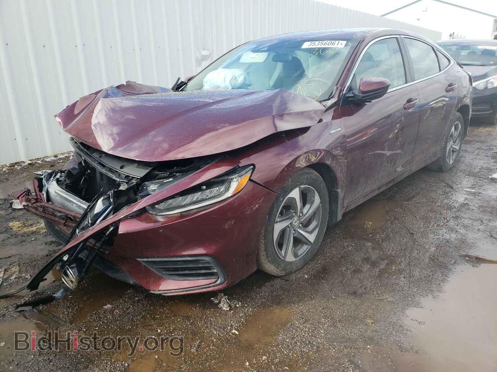 2019 HONDA INSIGHT - VIN: 19XZE4F52KE018044 - Фото 2
