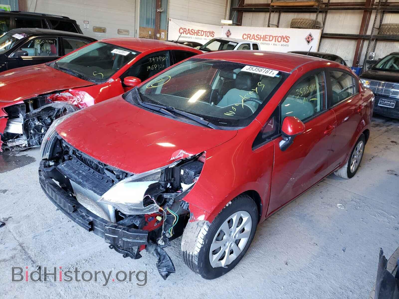 2015 KIA RIO - VIN: KNADM4A31F6444769 - Фото 2