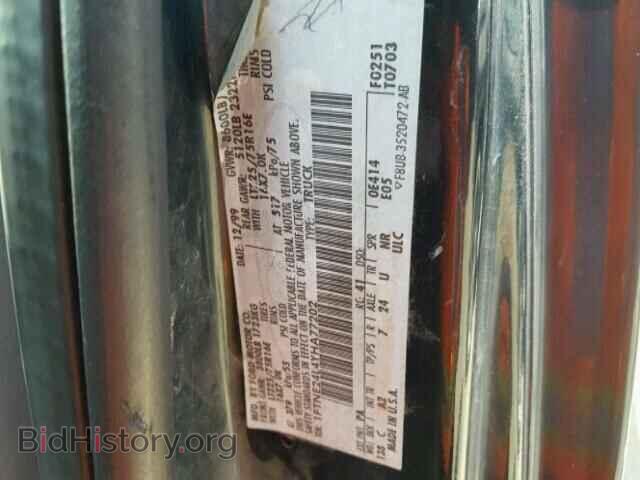 2000 FORD ECONOLINE - VIN: 1FTNE24L4YHA77202 - Photo 10