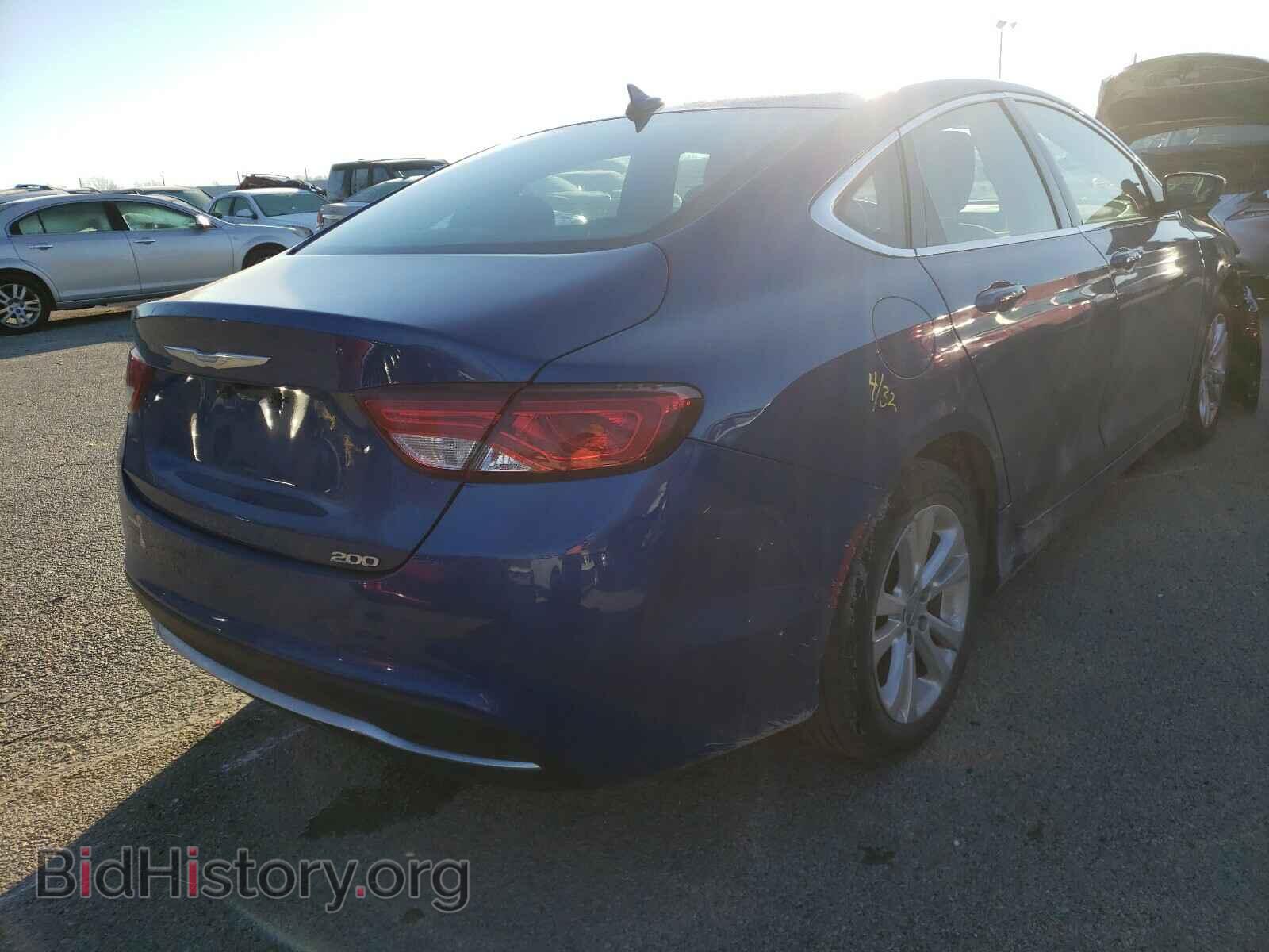 2015 CHRYSLER 200 - VIN: 1C3CCCAB7FN622634 - Фото 4