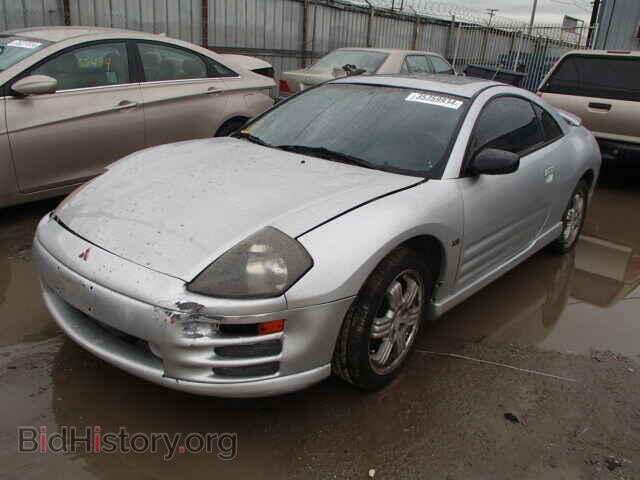 2001 MITSUBISHI ECLIPSE - VIN: 4A3AC84H71E128022 - Фото 2