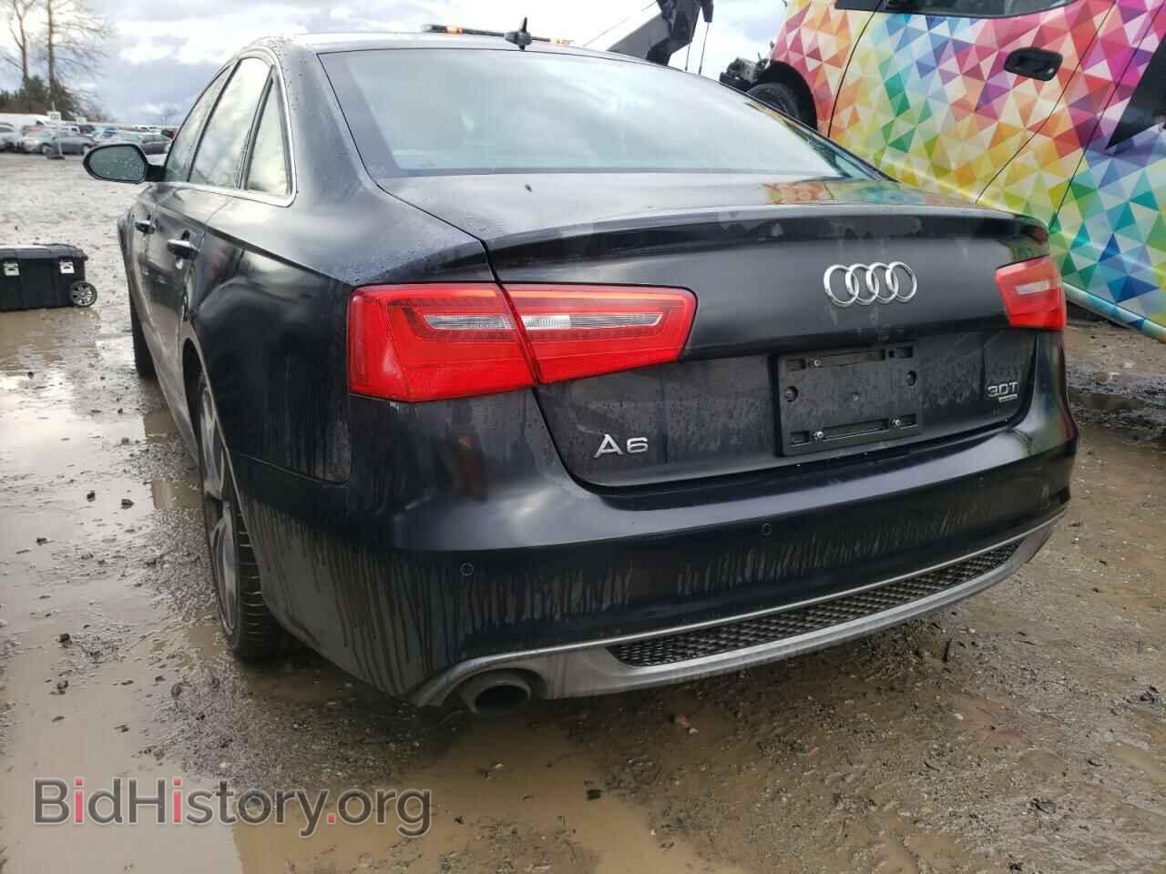 2013 AUDI A6 - VIN: WAUHGAFC2DN079330 - Фото 3