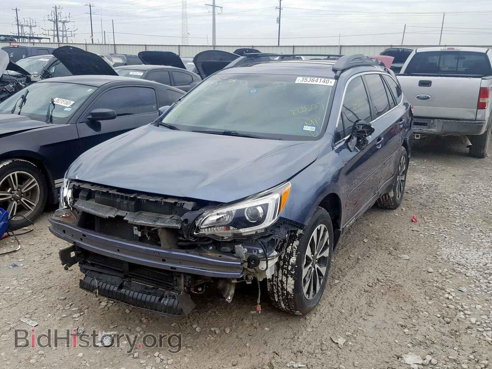 2016 SUBARU OUTBACK - VIN: 4S4BSBNC2G3228507 - Фото 2