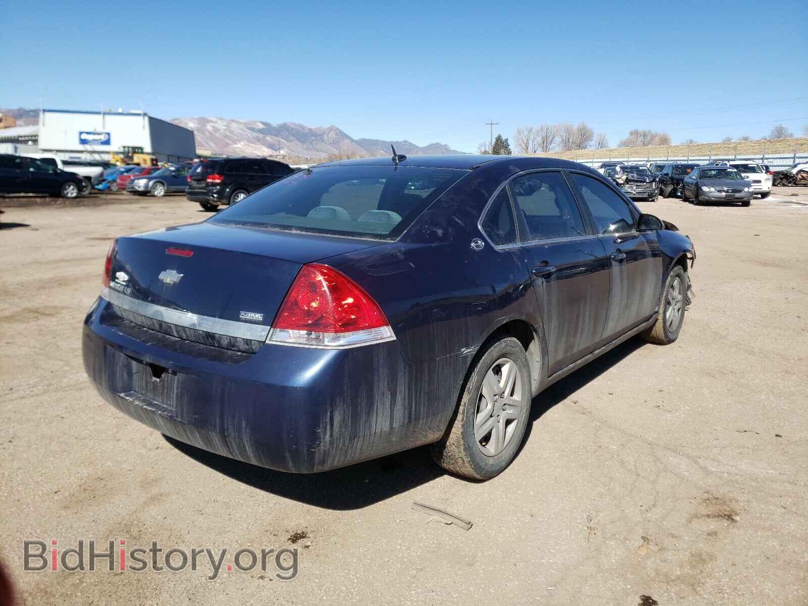 2008 CHEVROLET IMPALA - VIN: 2G1WB58KX81297147 - Фото 4