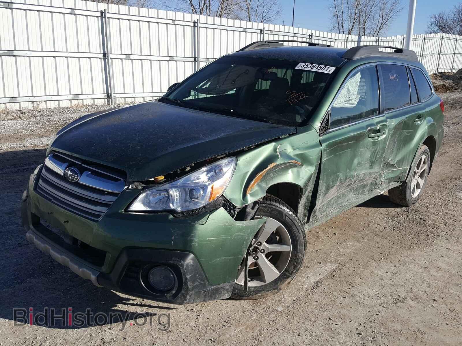 2013 SUBARU OUTBACK - VIN: 4S4BRCCC2D3201422 - Фото 2