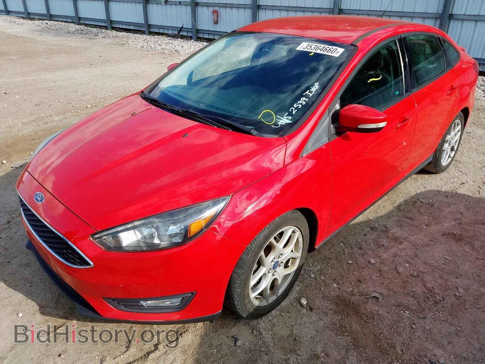 2015 FORD FOCUS - VIN: 1FADP3F28FL336435 - Фото 2