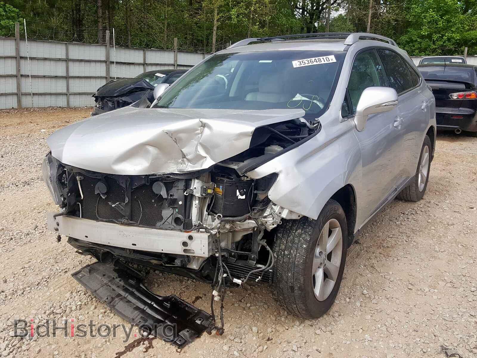 2013 LEXUS RX 350 BAS - VIN: 2T2BK1BA3DC221906 - Фото 2