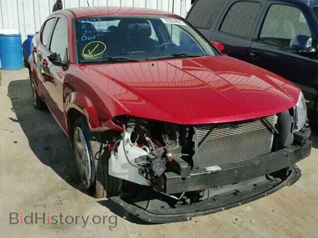 Фотография 1C3CDZCB8CN311867 - DODGE AVENGER 2012