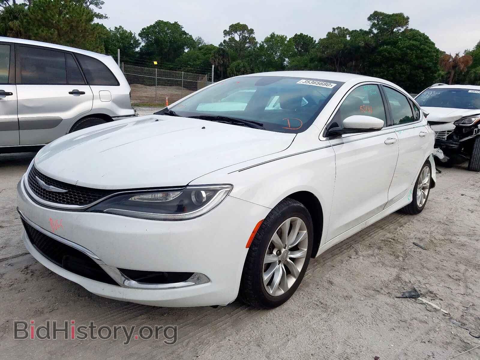 2015 CHRYSLER 200 - VIN: 1C3CCCCB5FN607675 - Фото 2