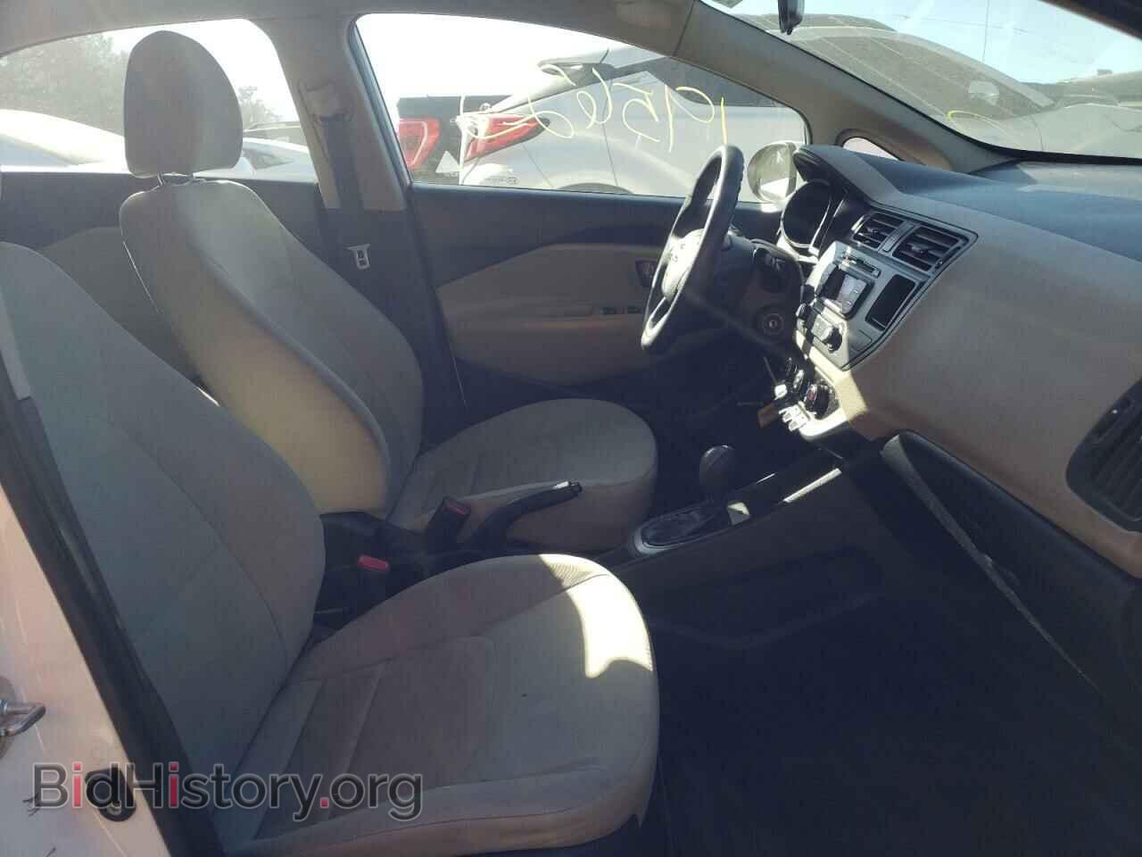 2012 KIA RIO - VIN: KNADM5A33C6016557 - Фото 5