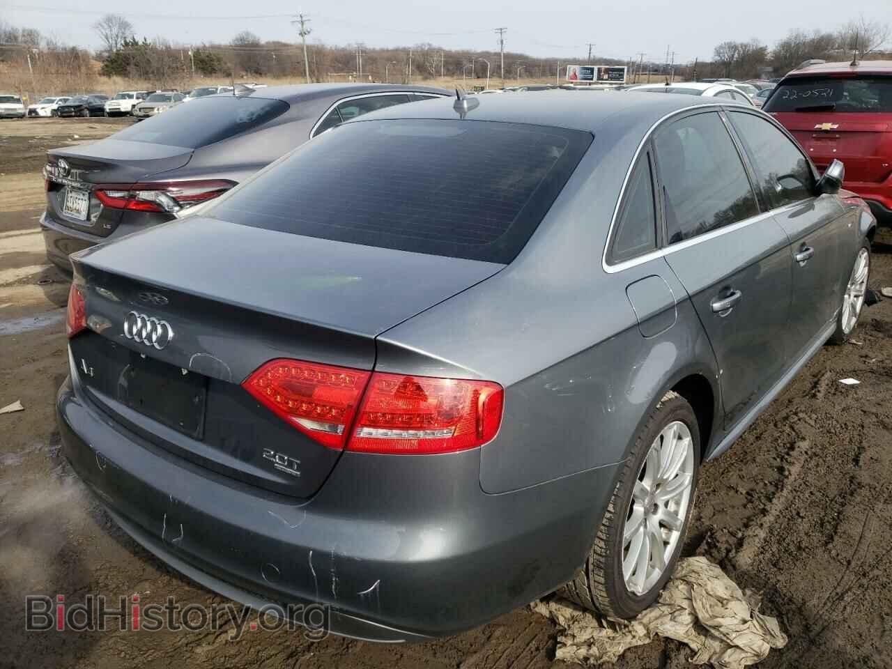 2012 AUDI A4 - VIN: WAUFFAFL0CN021502 - Фото 4