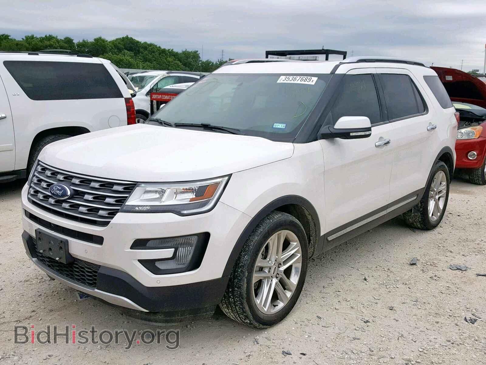2017 FORD EXPLORER L - VIN: 1FM5K7F82HGD53697 - Фото 2