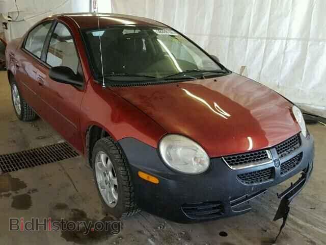 Photo 1B3ES56C75D174146 - DODGE NEON 2005