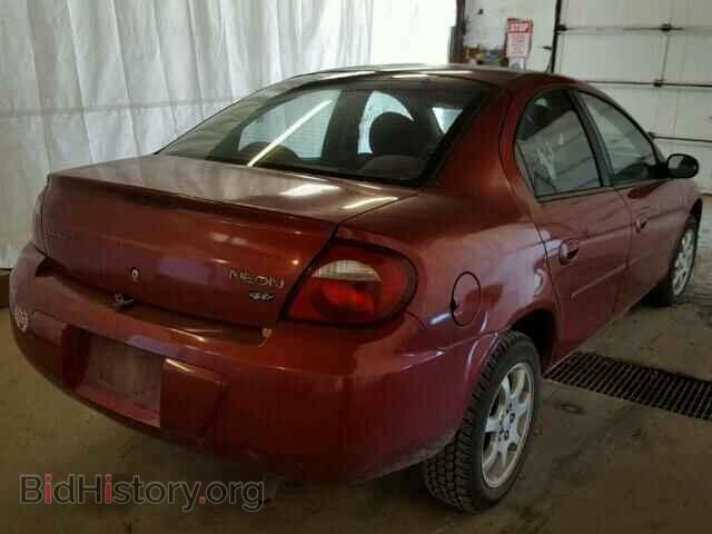 2005 DODGE NEON - VIN: 1B3ES56C75D174146 - Фото 4