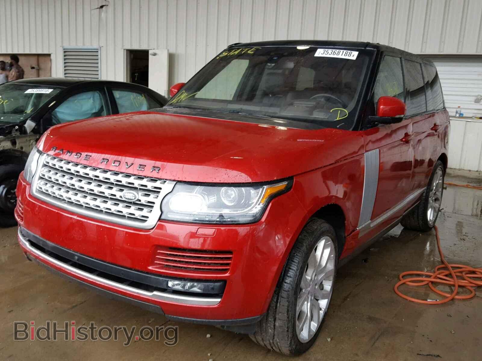 2016 LAND ROVER RANGEROVER - VIN: SALGS2PF6GA315865 - Фото 2