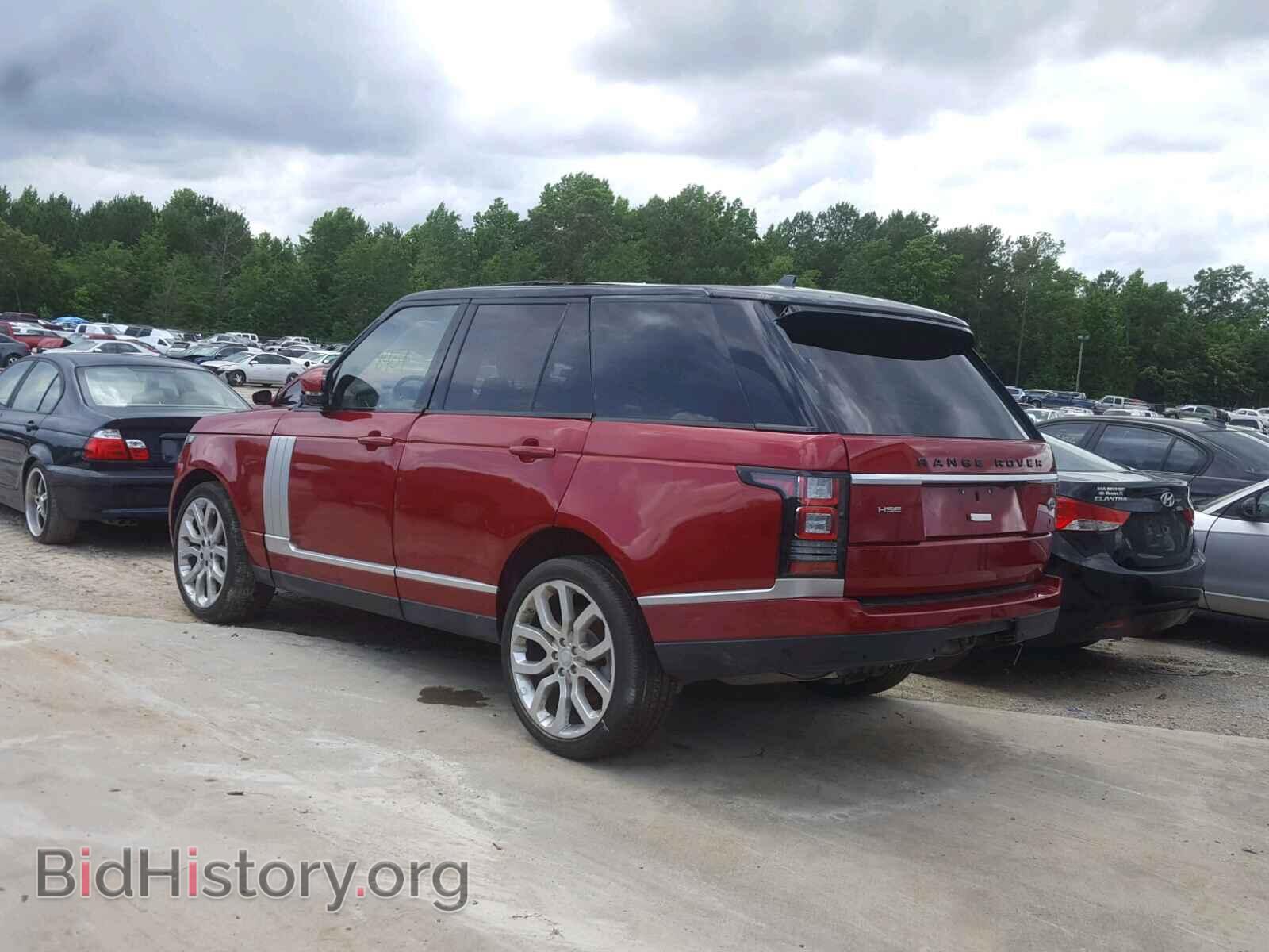 2016 LAND ROVER RANGEROVER - VIN: SALGS2PF6GA315865 - Фото 3