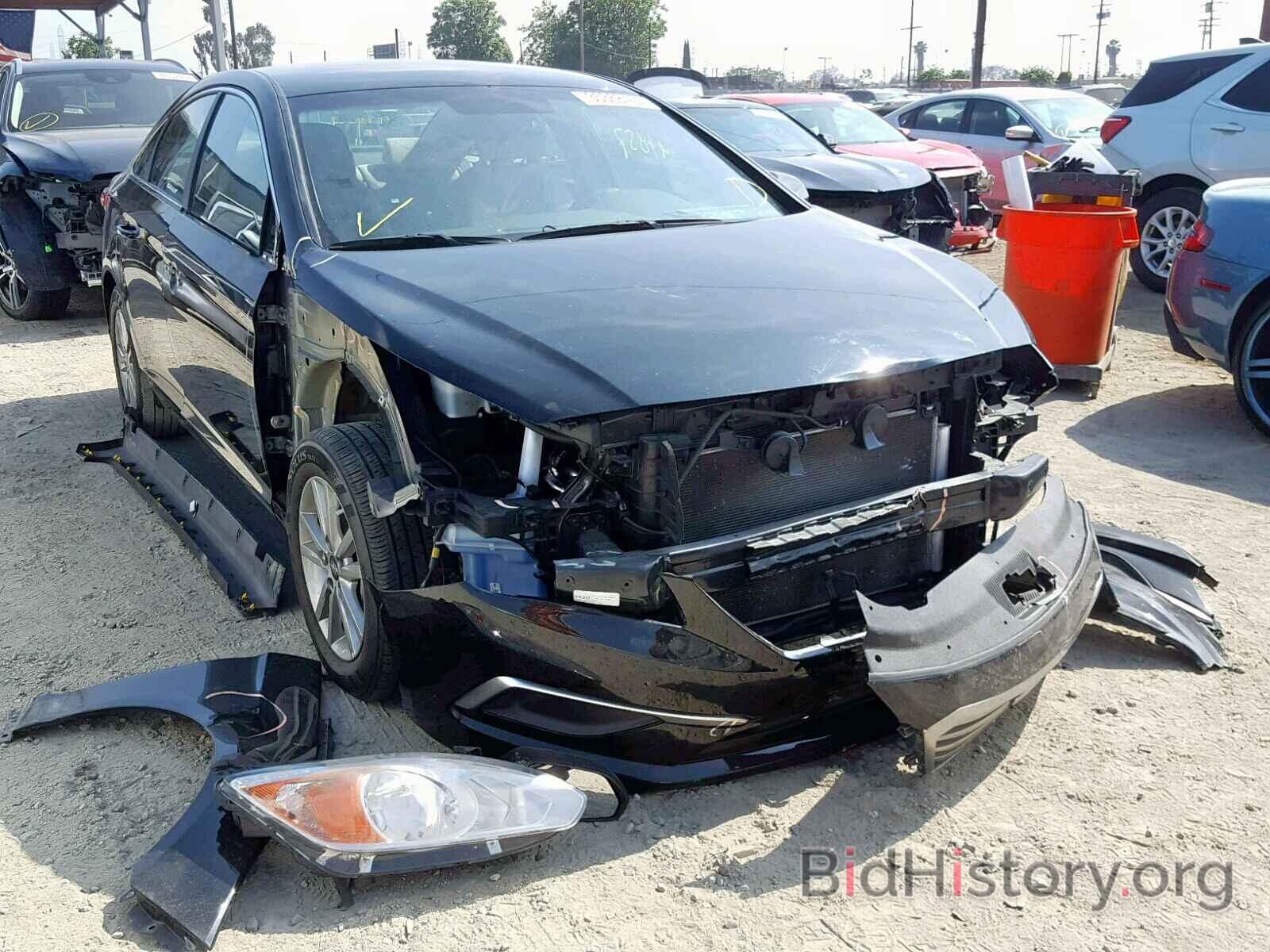 Photo 5NPE24AFXHH445984 - HYUNDAI SONATA 2017