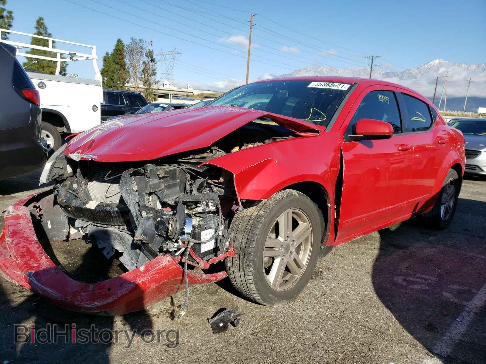 2013 DODGE AVENGER - VIN: 1C3CDZCG6DN666565 - Фото 2