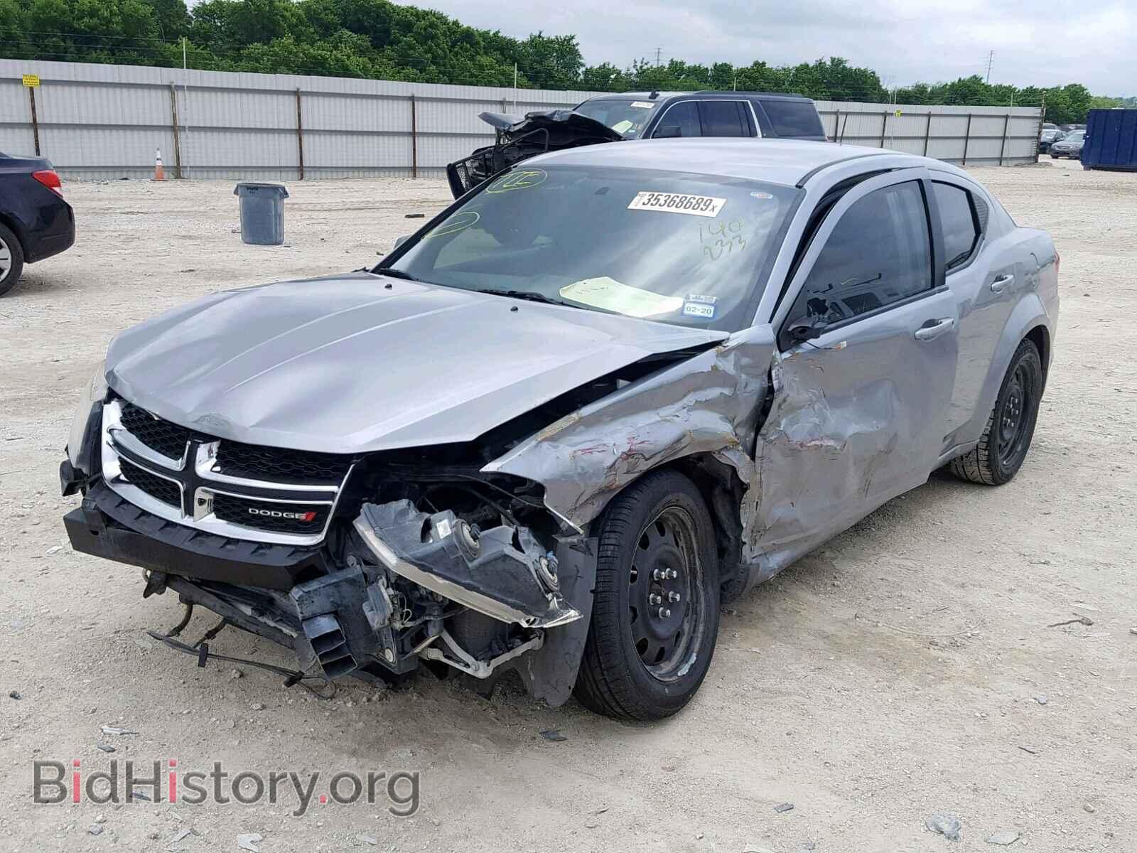 2014 DODGE AVENGER - VIN: 1C3CDZAB2EN140233 - Фото 2
