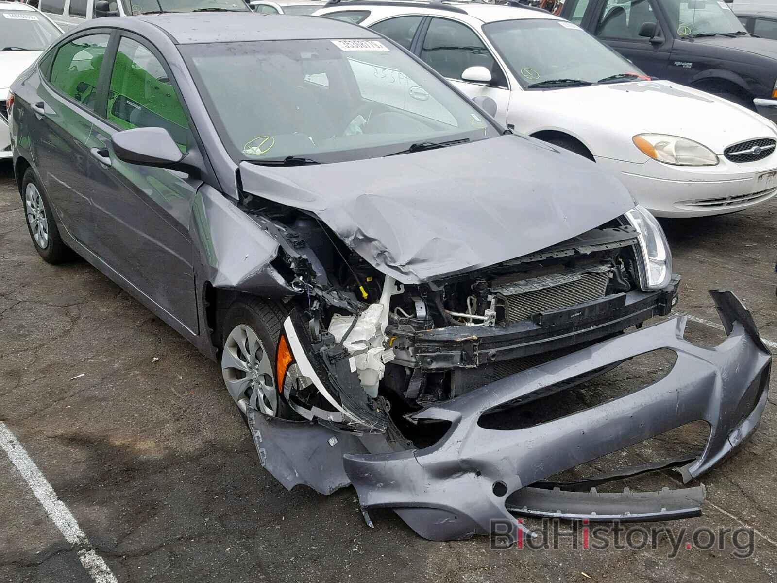 Photo KMHCT4AEXGU105214 - HYUNDAI ACCENT 2016