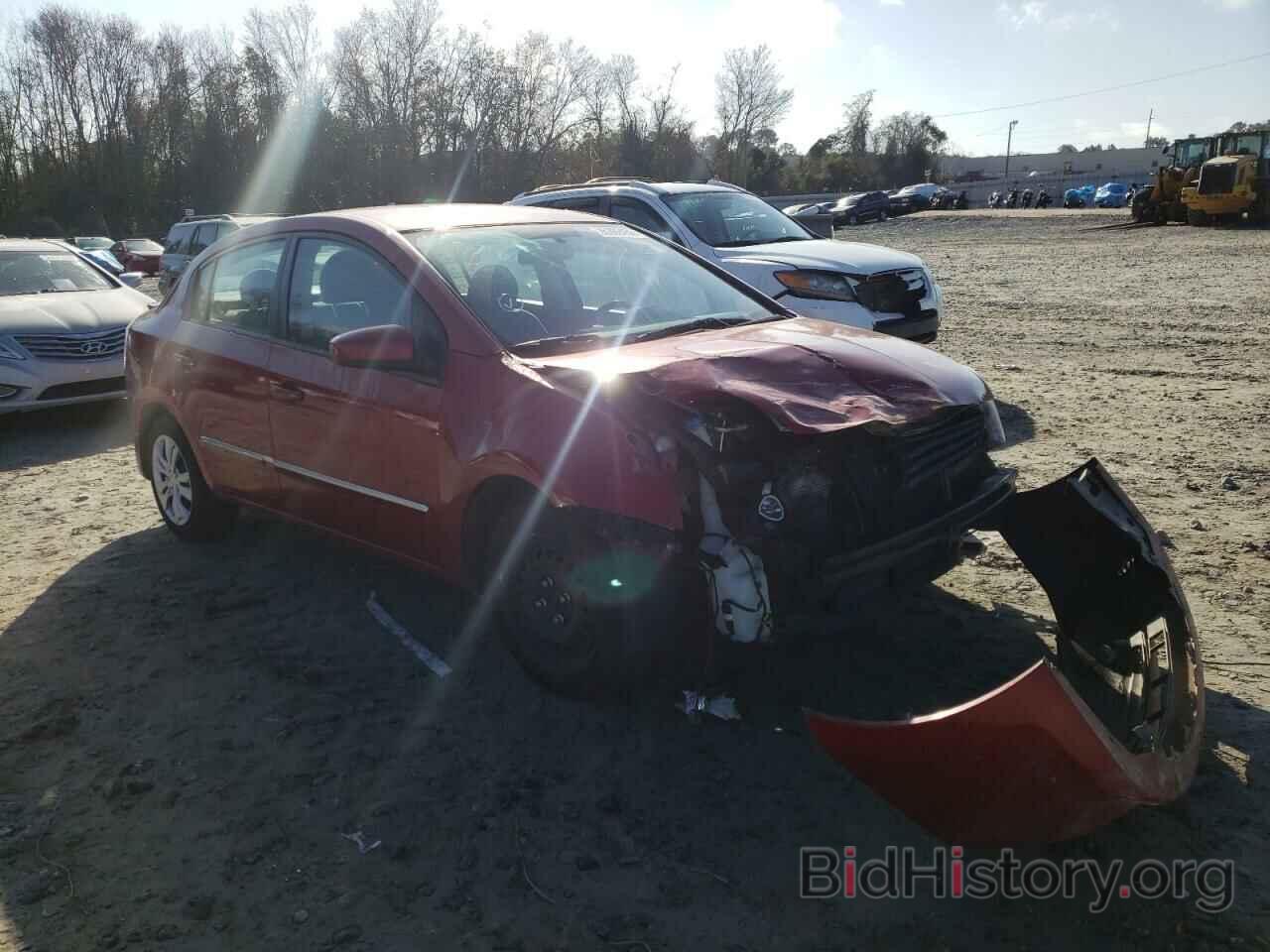 Photo 3N1AB6AP1CL662628 - NISSAN SENTRA 2012