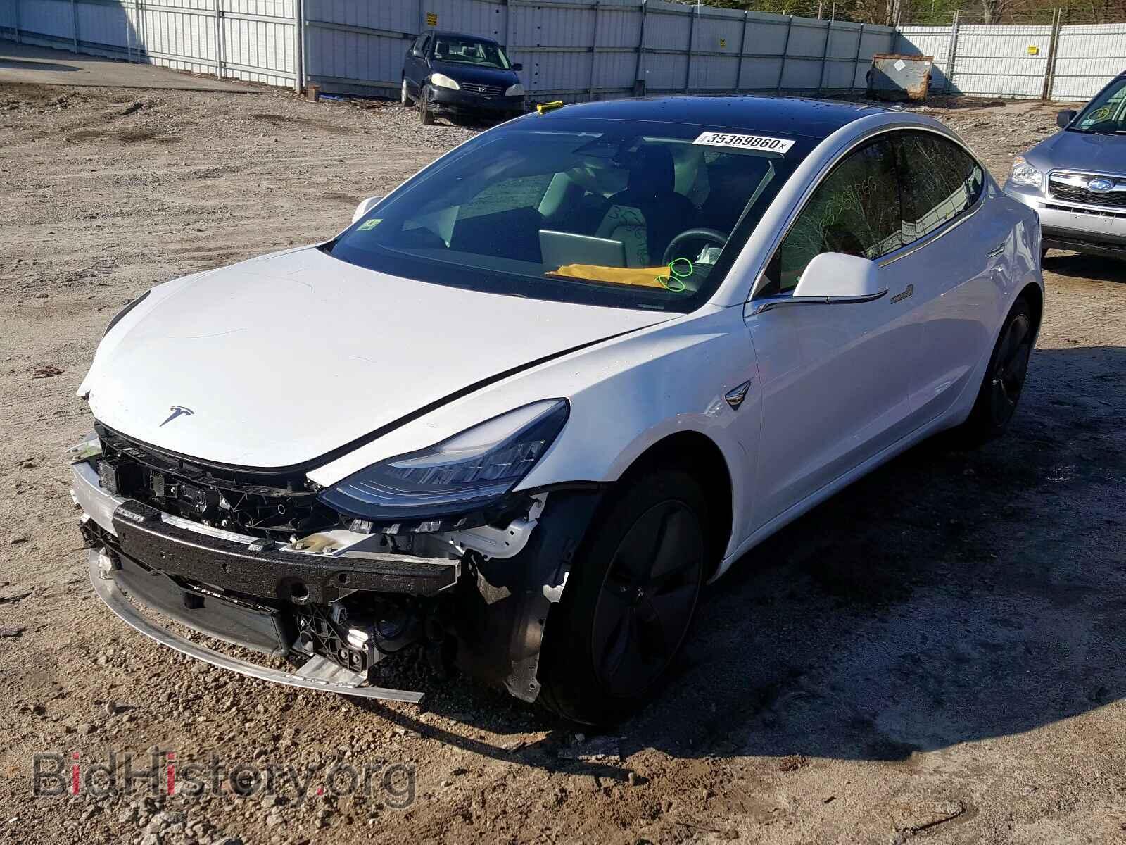 2019 TESLA MODEL 3 - VIN: 5YJ3E1EA7KF422986 - Фото 2