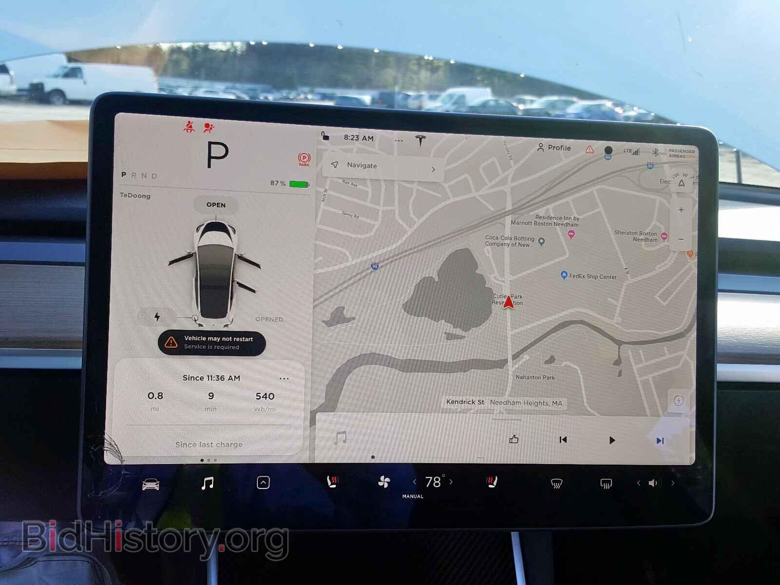 2019 TESLA MODEL 3 - VIN: 5YJ3E1EA7KF422986 - Фото 8