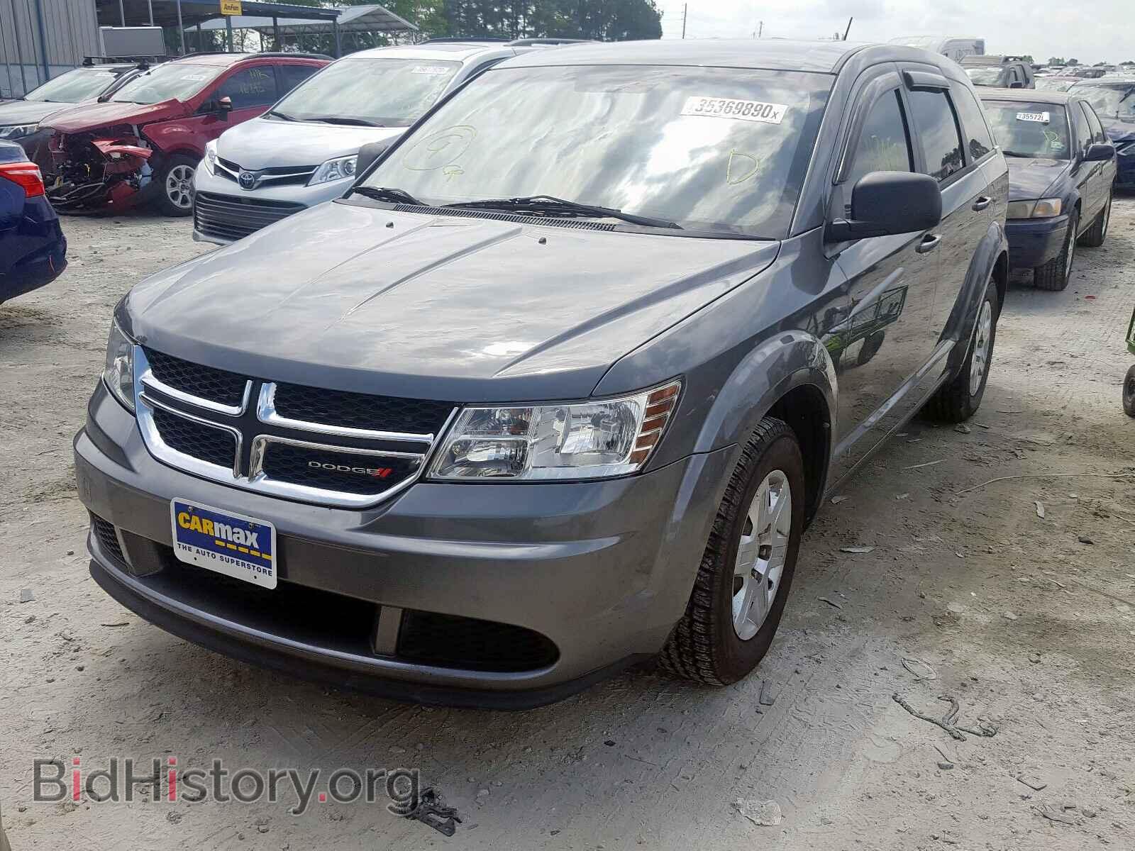 2012 DODGE JOURNEY - VIN: 3C4PDCAB9CT388051 - Фото 2