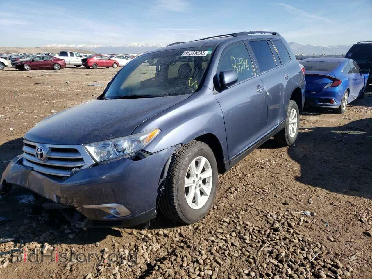 2012 TOYOTA HIGHLANDER - VIN: 5TDBK3EH7CS149302 - Фото 2