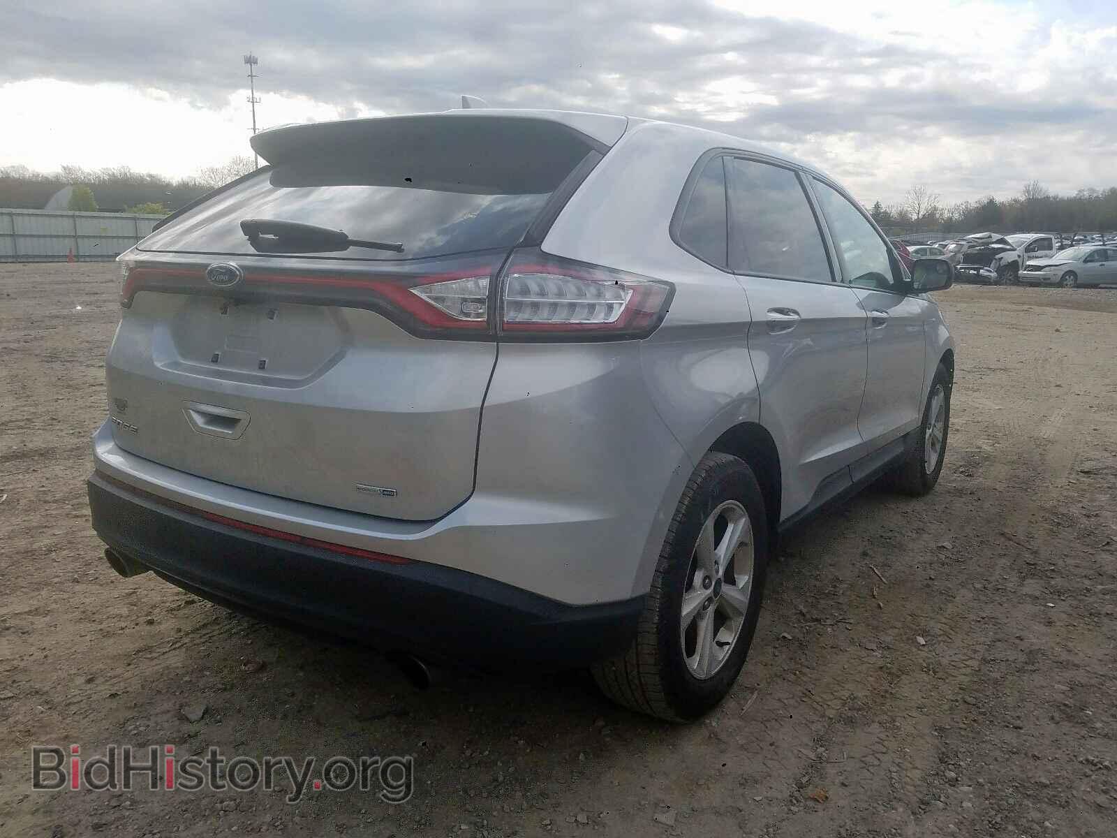 2017 FORD EDGE - VIN: 2FMPK4G90HBC13962 - Фото 4