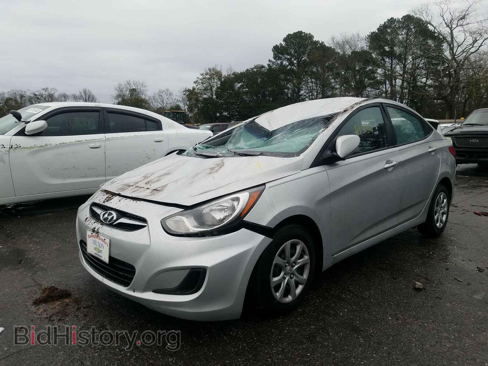 2013 HYUNDAI ACCENT - VIN: KMHCT4AE4DU450587 - Фото 2