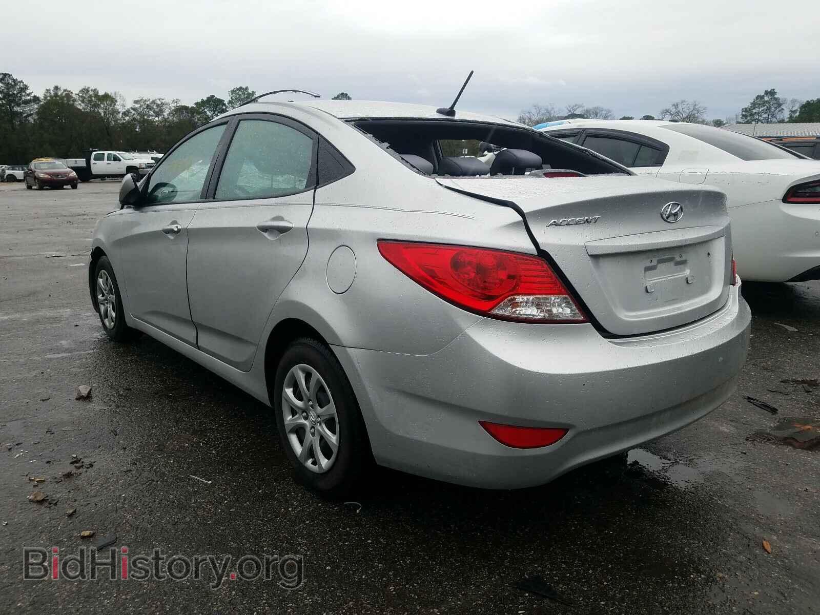 2013 HYUNDAI ACCENT - VIN: KMHCT4AE4DU450587 - Фото 3