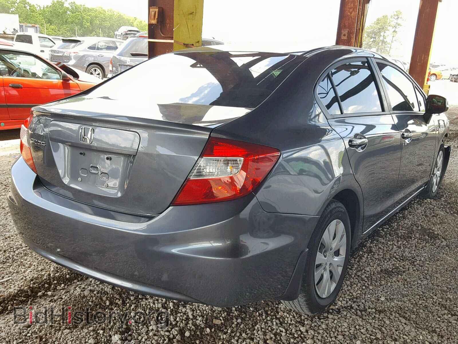 2012 HONDA CIVIC LX - VIN: 19XFB2F55CE017990 - Фото 4