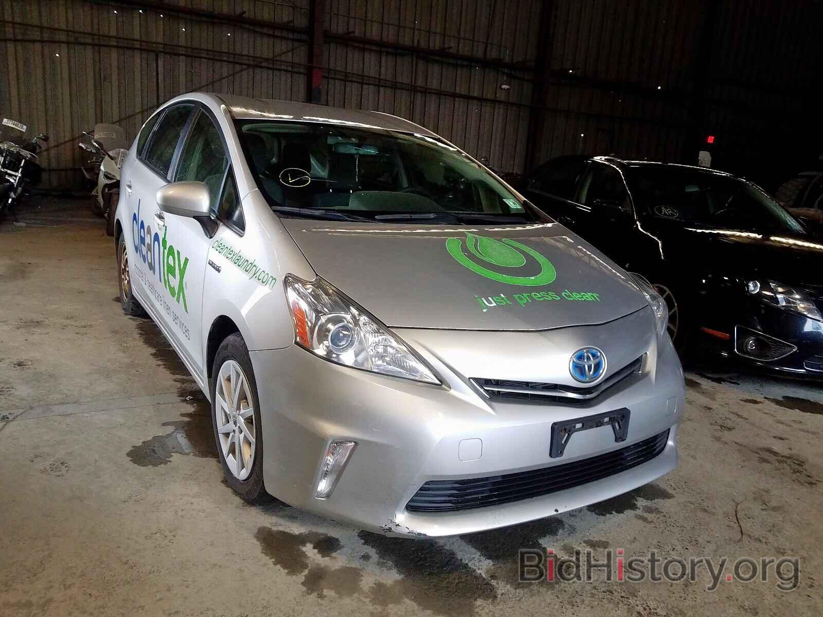 Photo JTDZN3EU5EJ013236 - TOYOTA PRIUS 2014