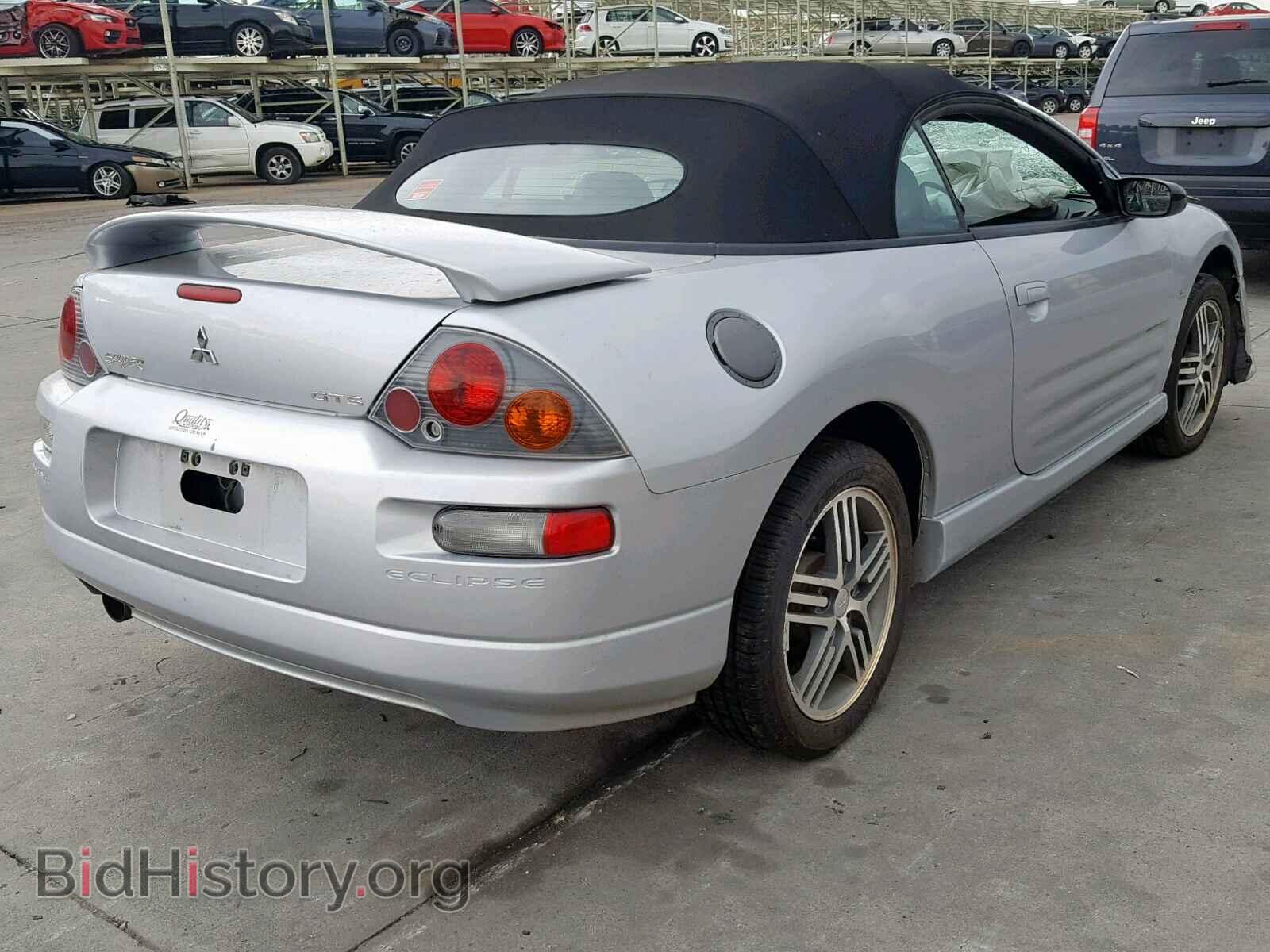 2003 MITSUBISHI ECLIPSE - VIN: 4A3AE75H23E007467 - Фото 4